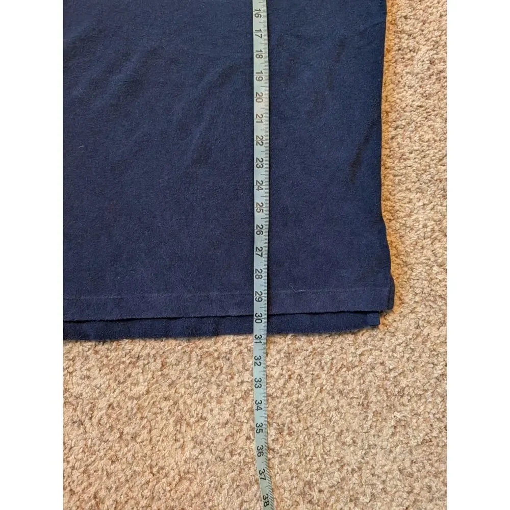 Polo by Ralph Lauren Mens XXL Navy Blue Short Sleeve Pique Golf Polo Shirt